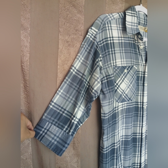 💎 Polo Denim & Supply Ralph Lauren Women's Plaid Shirtdress #0305 - Picture 4 of 9
